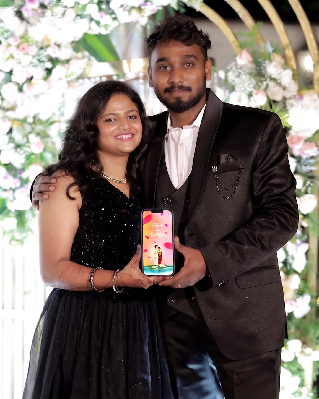 Rahil and Aishwarya